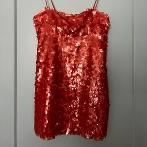Red Zara Dress Size S